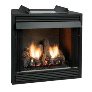 WMH 42" Breckenridge Deluxe Louvered Front Circulating Firebox - Chimney Cricket