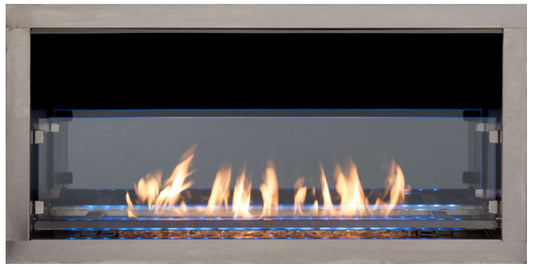 Superior F4833 36" Vent Free Linear Outdoor Fireplace with Electronic Valve, NG - Chimney Cricket