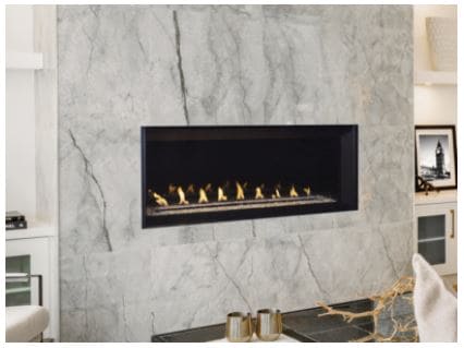 Superior F4859 48" Linear Vent Free Fireplace with Electronic Remote, LP - Chimney Cricket