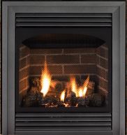 WMH 24" Vail 10,000 BTU Premium Fireplace with Electronic Valve, NG - Chimney Cricket