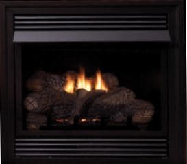 WMH 26" Vail 10,000 BTU Deluxe Fireplace, Remote Ready, LP - Chimney Cricket