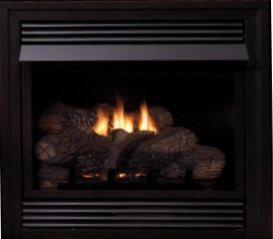 WMH 26" Vail Deluxe Fireplace with Electronic Valve, NG - Chimney Cricket