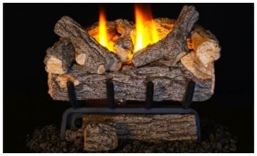 RHP 24" Vent Free Valley Oak Logs - Chimney Cricket