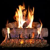 RHP 30" Vented Live Oak Log Set and Burner - Match Light - NG - Chimney Cricket