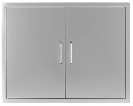 Wildfire 38" x 24" 304 Stainless Steel Double Door - Chimney Cricket