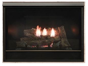 WMH Deluxe 42" Tahoe Clean-Face Direct Vent Fireplace with Electronic Ignition and Blower - NG - Chimney Cricket