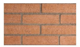 Superior F0335 36" Warm Red Split Stacked Masonry Firebrick Wall Kit - MOSAIC36M4 - Chimney Cricket