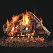 RHP 24" Woodstack Standard Gas Logs - Chimney Cricket