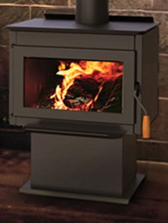 Superior F4020 Freestanding Steel Wood Burning Stove - Chimney Cricket