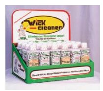 Kerosene Wick Cleaner - Assorted Scent (Case12) - Replaces 74 - Chimney Cricket