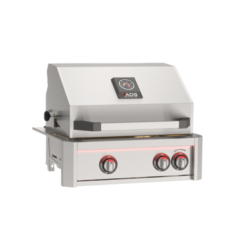 24” L-Series Built-In NG Grill with Backburner & Rotisserie Kit