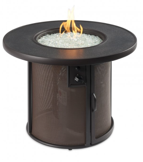 Outdoor Greatroom Brown Stonefire Fire Table - Chimney Cricket