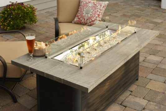 Outdoor Greatroom Cedar Ridge Fire Table - Chimney Cricket