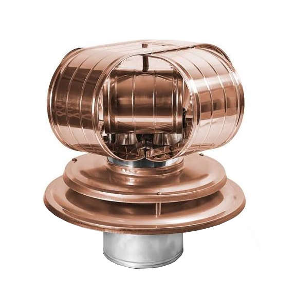 Copper Vacu-Stack Chimney Cap - Air Cooled