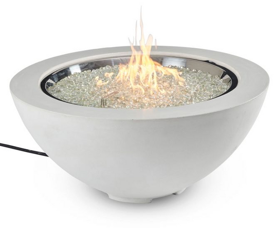 Outdoor Greatroom White Cove 30 Fire Bowl - Chimney Cricket