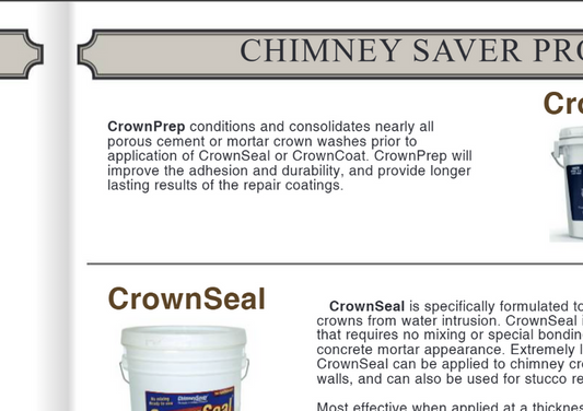 Sand Hill Crown Prep Masonry Crown Conditioner - 1/2 Gallon