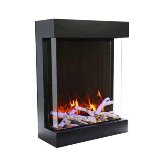 Amantii The Cube Freestanding Electric Fireplace