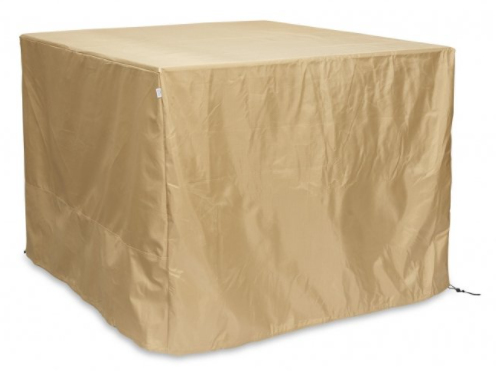 Outdoor Greatroom 52" x 52" Square Tan Protective Cover - Chimney Cricket