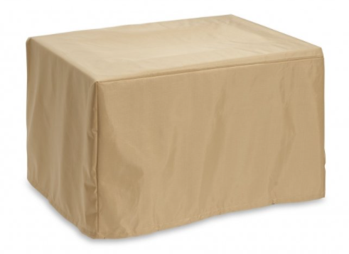 Outdoor Greatroom 38" x 27" Rectangular Tan Protective Cover - Chimney Cricket