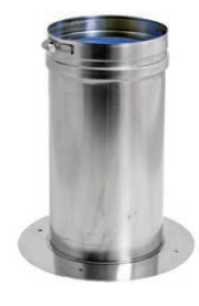 Duravent 8" Diameter FasNSeal Aerco International Appliance Adapter - Chimney Cricket