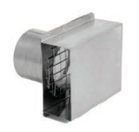 Duravent 4" Diameter FasNSeal Termination Box - Chimney Cricket