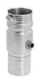 Duravent 4" Diameter FasNSeal Universal Condensate Drain - Chimney Cricket