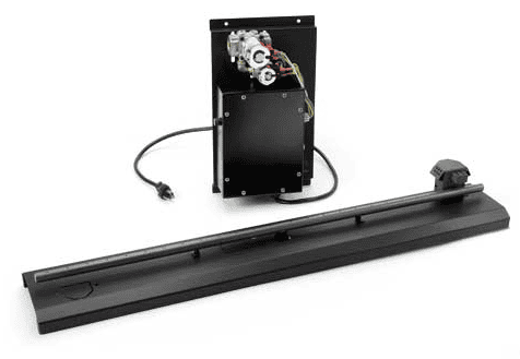 HPC 46" Electronic Ignition NG Linear Burner - 120VAC - Chimney Cricket