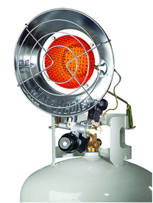 Mr. Heater 15K BTU LP Single Head Tank Top Heater - Chimney Cricket