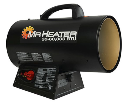 Mr. Heater 60K BTU LP Forced Air Heater - Chimney Cricket