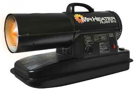 Mr. Heater 75K BTU Kerosene Forced Air Heater - Chimney Cricket