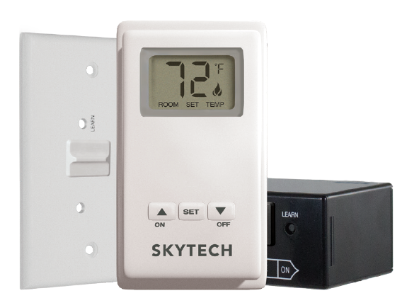 Skytech Wireless Wall Mounted Thermostat (TSR2) (CS40) - Chimney Cricket