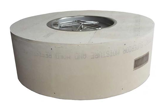 Hpc 45" Round Enclosure W/ 25" Diameter Stainless Steel Electronic Ignition Ng Round Bowl Insert (120vac) Complete Fire Pit Package