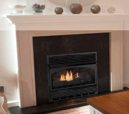 Superior F1217 26" Vent Free Fireplace System with Millivolt Control, NG - VMH26NRB - Chimney Cricket