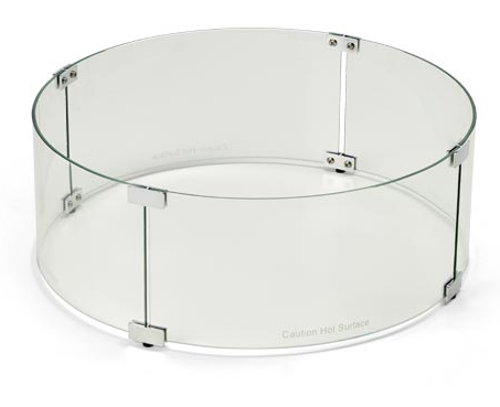 Hpc 38" Diameter Round Glass Wind Guard