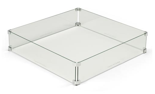 Hpc 43" Square Glass Wind Guard