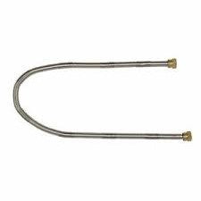 Connector, Whisper-Quiet, 1/2" OD Tube X 36" w/ 1/2" Flare Nuts, Flexible Appliance Gas Connector, Whistle Free, Stainless Steel, T200989834 - Chimney Cricket