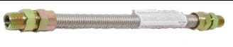 200 Series-30" Flexible Stainless Steel, Connector 1/2" OD (3/8" ID), 1/2 MIP x 1/2 MIP, 200-3131-30 (CS25) - Chimney Cricket200 Series-30" Flexible Stainless Steel, Connector 1/2" OD (3/8" ID), 1/2 MIP x 1/2 MIP, 200-3131-30 (CS25)