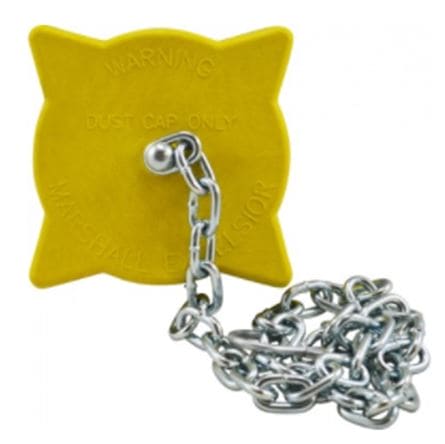 3 1/4" ACME Plastic Cap with Chain - 121627 - Chimney Cricket3 1/4" ACME Plastic Cap with Chain - 121627