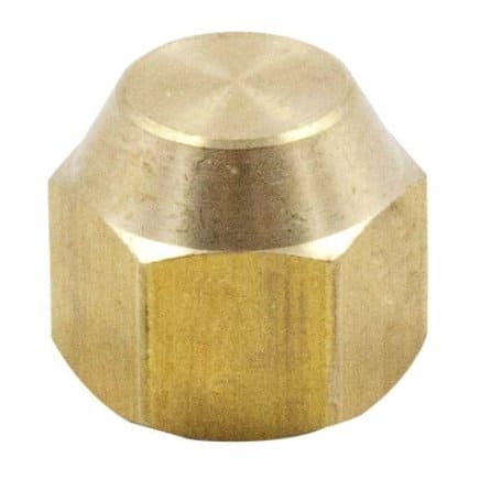 3/4" Brass Flare Cap (10/100) - 56-12 - Chimney Cricket3/4" Brass Flare Cap (10/100) - 56-12
