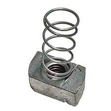 3/8" Galvanized Clamp Nut w/Locking Spring - Chimney Cricket3/8" Galvanized Clamp Nut w/Locking Spring