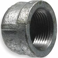 3/8" Galvanized Steel Cap (G108E) GS104-6 - Chimney Cricket3/8" Galvanized Steel Cap (G108E) GS104-6