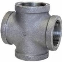 3in 3000 lb Threaded Cross - Chimney Cricket3in 3000 lb Threaded Cross