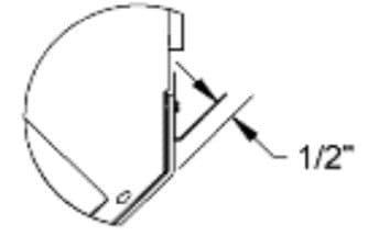 45deg Nailing Bracket Delta - Chimney Cricket45deg Nailing Bracket Delta