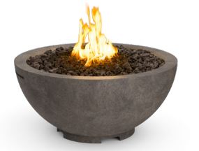 AFD 32" Fire Bowl in Smoke Heavy-Textured Finish, LP - 733SM11M6PC - Chimney CricketAFD 32" Fire Bowl in Smoke Heavy-Textured Finish, LP - 733SM11M6PC