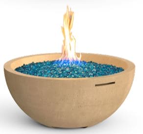 AFD 36" Fire Bowl in Black Lava Finish, LP - 732BA11M6PC - Chimney CricketAFD 36" Fire Bowl in Black Lava Finish, LP - 732BA11M6PC