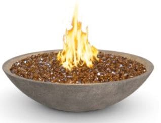 AFD 40" Marseille Fire Bowl in Travertine Finish with FyreStarter Ignition, LP - 752TR11H6PC ** - Chimney CricketAFD 40" Marseille Fire Bowl in Travertine Finish with FyreStarter Ignition, LP - 752TR11H6PC **