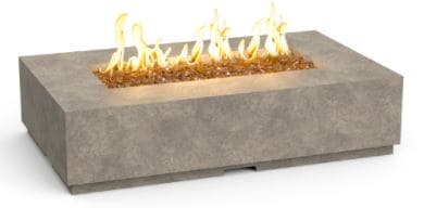 AFD Legend Rectangle Firetable in Light Basalt Finish, NG - 581LB11M7NC ** - Chimney CricketAFD Legend Rectangle Firetable in Light Basalt Finish, NG - 581LB11M7NC **