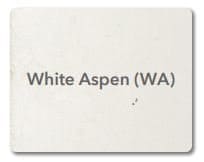 AFD White Aspen Color Sample - Chimney CricketAFD White Aspen Color Sample