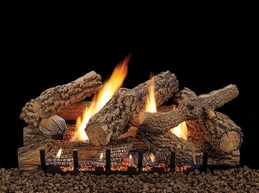 AH 18" Saratoga 10-Piece Refractory Log Set - Chimney CricketAH 18" Saratoga 10-Piece Refractory Log Set