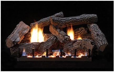 AH 24" Charleston Select 9-Piece Log Set ** - Chimney CricketAH 24" Charleston Select 9-Piece Log Set **